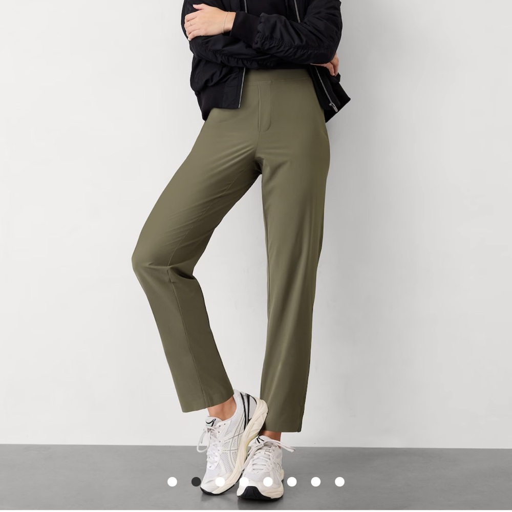 Athleta Olive Green Brooklyn Women's Pants